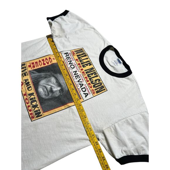 Vintage 2005 Willie Nelson Shirt Large Reno Nevada Country Music Band Tour Retro - Picture 6 of 11